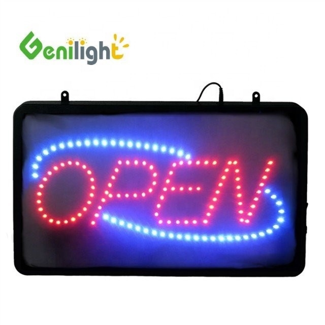 カスタム 簡単に掛ける LED ライト フレックス ネオンサイン 広告用 ピクセルピッチ解像度 OPEN