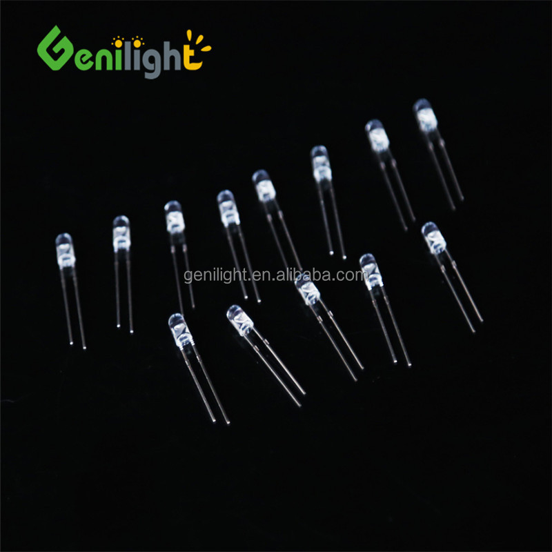 電圧ピーク リバースマックス 3mm LED 閃くダイオードキャンドル 2.2-3V 20MAライト