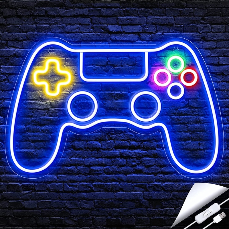 バーゲームルーム LEDネオンフレックスサイン 36*24cm サイズとカスタマイズされたロゴ