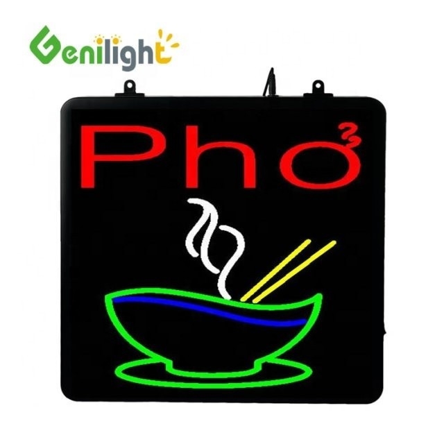 無線リモコン LED ネオンライト Pho シグナル アニメーションディスプレイ機能パネル 53*45 サイズ