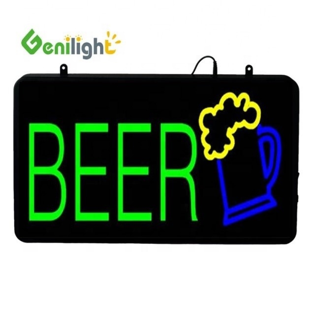 医療治療 ブラッドワイザービールカップロゴのLEDライトサイン OEMからのカスタムデザイン