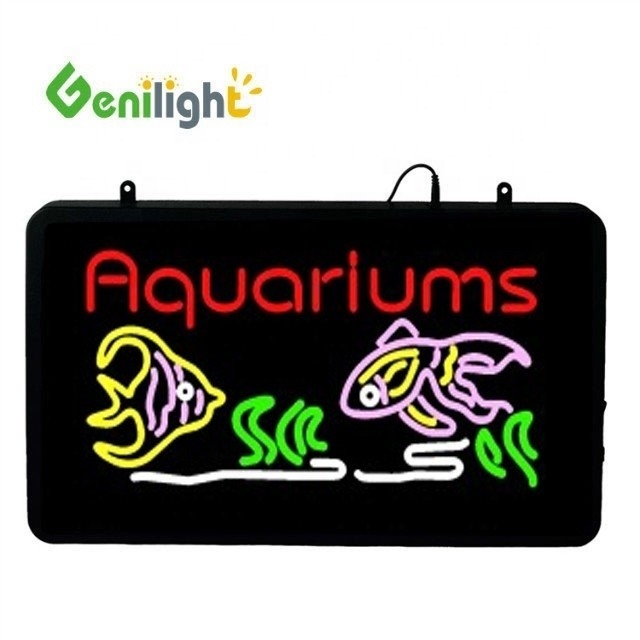 ジェニライト 56*33cm LED 水族館用灯水族館用ネオンサイン 高解像度