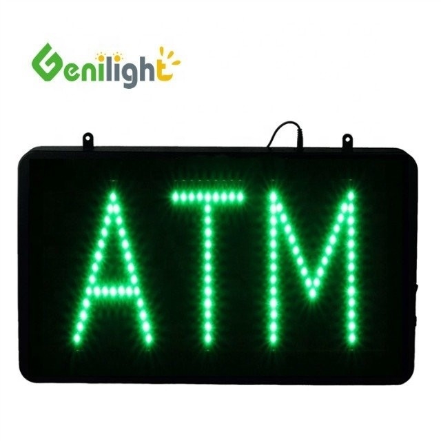 56*33 パネルサイズ LED アクリルサイン/ATM LEDサインボード