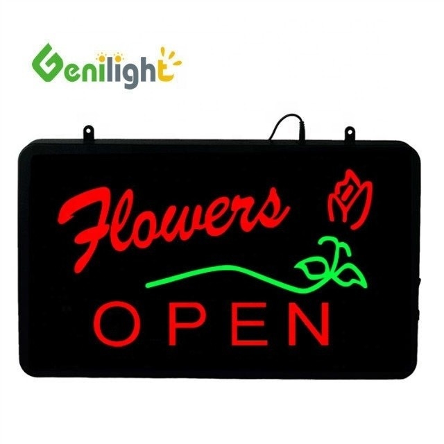 ジェニライト LED 花開きネオンサイン このサインで花屋の美しさを高めよう