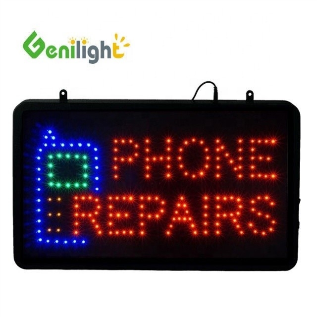 Genilight 室内 LED 広告 携帯電話 解錠 アクセサリー 修理店