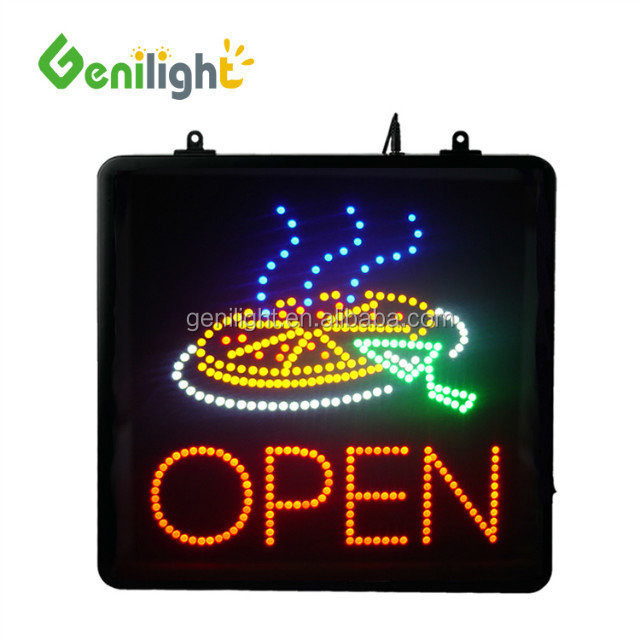 電子 GLT-LSA5345-007 カラーLEDライト PIZZA OPEN ディスプレイサイン